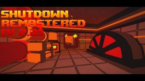 Flood Escape 2 Map test: Shutdown (Crazy)
