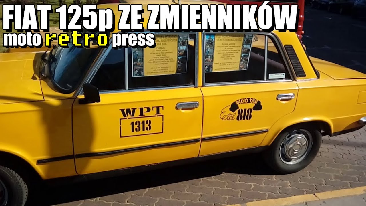FSO i Fiat 125p pod Pałacem Kultury w Warszawie YouTube