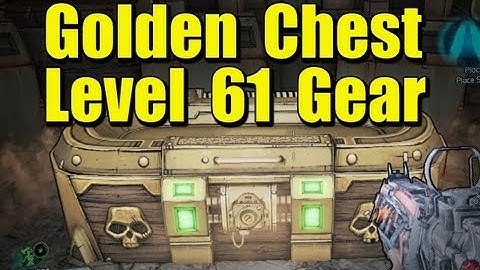 Golden Chest Level 61 Gear Gold Keys