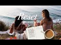 RESET w/ me | how I avoid burnout, new moon journaling, pamper routine &amp; comfort friends 💌