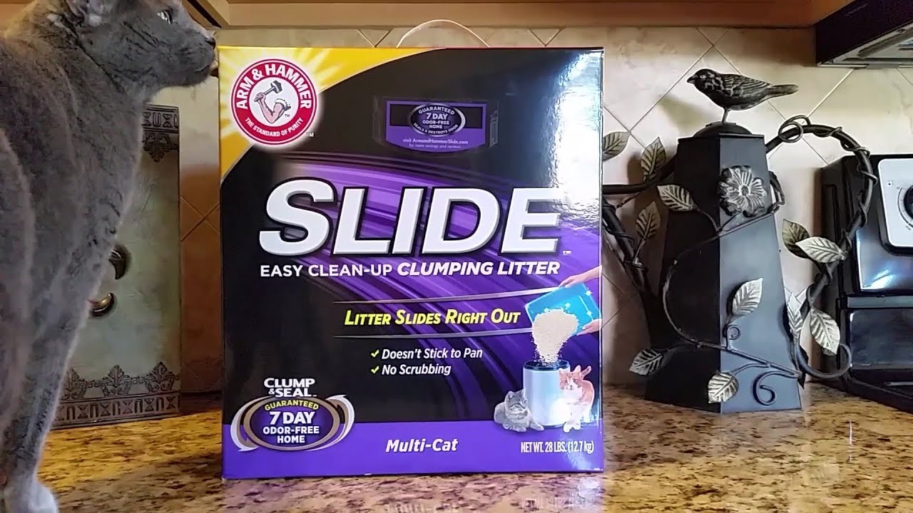 Arm Hammer Slide Cat Litter Clumping Multi Cat 38 Lbs