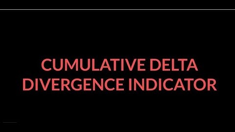 ZoneTraderPro Cumulative Delta Divergence Indicator for NinjaTrader