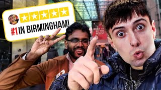 TAKING ONE OF MY FOLLOWERS TO THE BEST FOOD SPOTS IN BIRMINGHAM!