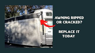 Awning Ripped or Cracked? Replace it today