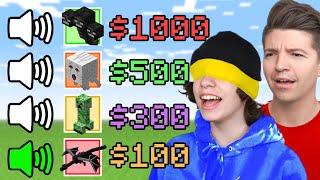 GUESS this Minecraft Sound for $5,000! vs My Little Brother