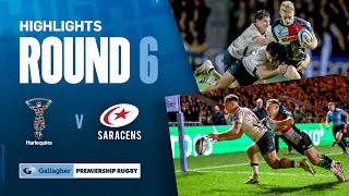 Harlequins v Saracens - HIGHLIGHTS | One-Sided London Derby! | Gallagher Premiership 2023/24