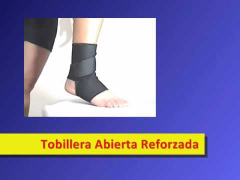 TOBILLERA REFORZADA - YouTube