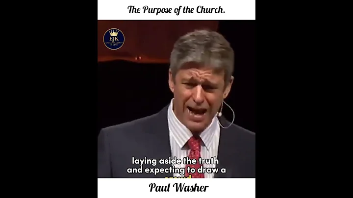 The Purpose of the Church. PaulWasher#PaulWasher #Shorts #EJK #Emmanueljesusisking