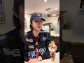 Rol3ert eating parfait in sapporo