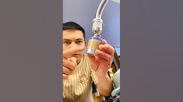 Trải nghiệm bộ lọc nước tại vòi giúp lọc sạch tạp chất và vi sinh vật #shortvideo