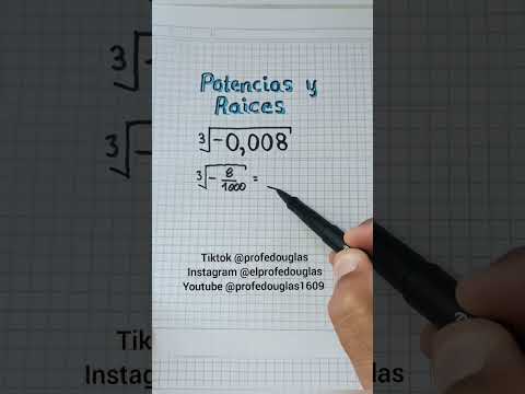 potencias decimales raíces