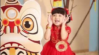 祝你新年快乐 ZHU NI XIN NIAN KUAI LE【 LAGU IMLEK 】Cover By Crystal Karuna Telin