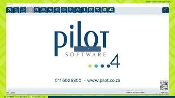 Weekly Orders Purchase Orders