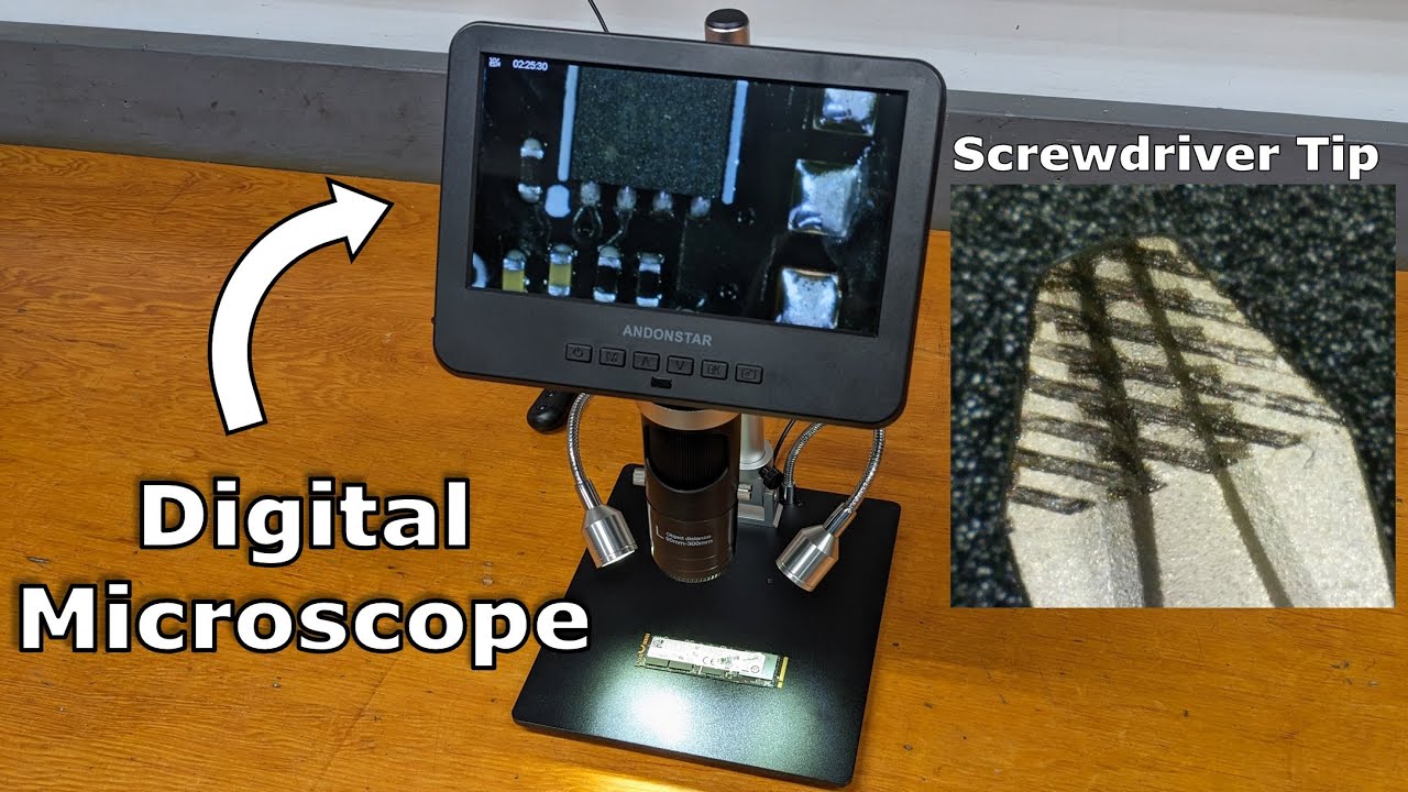 Andonstar AD246S-M — лучший недорогой цифровой микроскоп? Обзор, тест, распаковка