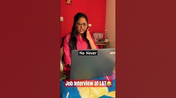 | Job Interviews at L&T now a days |😂👩‍💻 #corporateinterview #funnyvideo #sundaywork