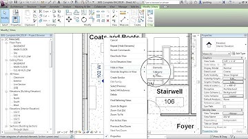 Revit Architecture 2013 Tutorial | Hiding and Revealing Elements
