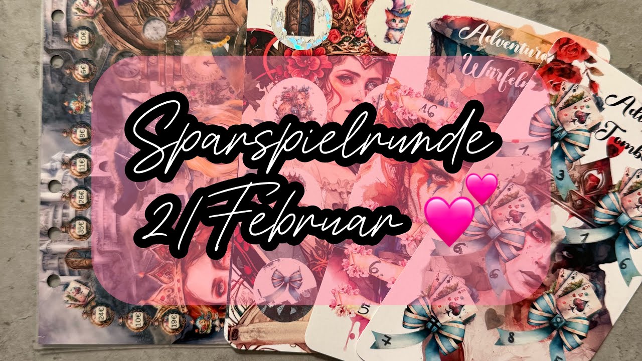 Sparspielrunde 🙆🏻‍♀️| 2/Februar 💕 | Eskalation bei „Adventure of Budgeting“ 🐇