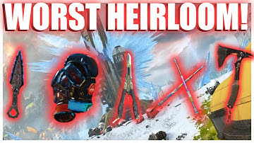 I OPENED WORST HEIRLOOM in APEX & Then POPPED OFF ! (Apex Legends Console)