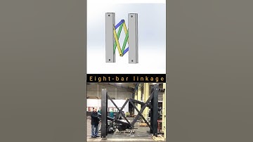 Eight-bar linkage #solidworks #automobile #automobiletransmission #solidworkstutorial #cadcamdesign