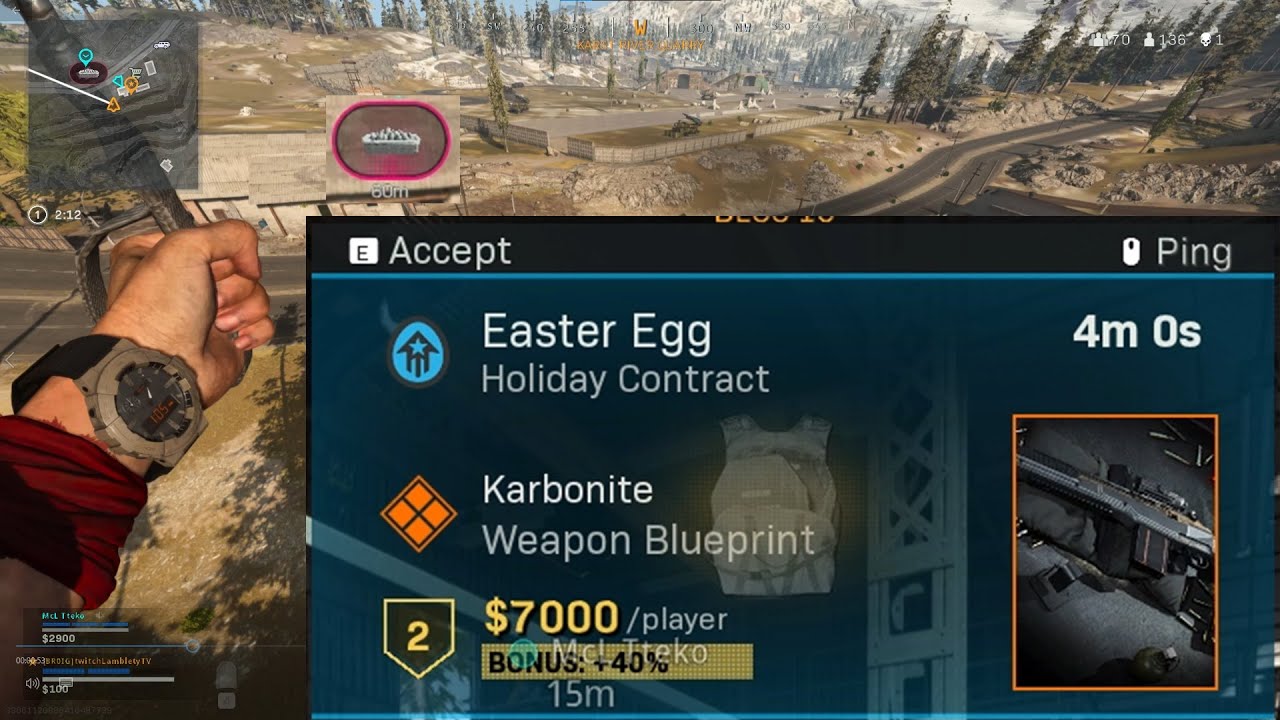 [2X FREE BLUEPRINT EASTER EGG EVENT] CALL OF DUTY WARZONE SOLO 5