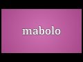 Mabolo Meaning Mabolo Meaning