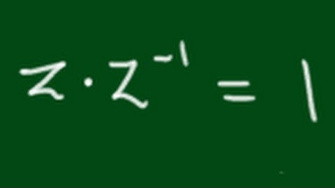 The Multiplicative Inverse of a Complex Number