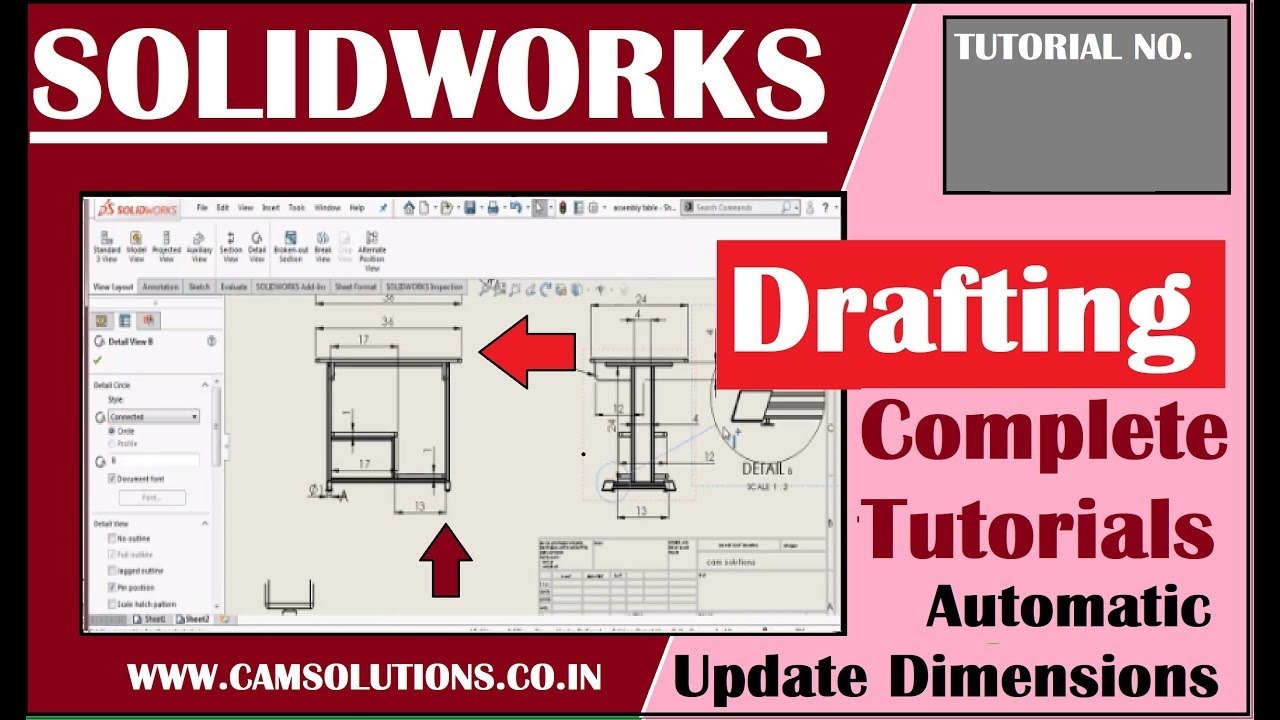 Solidworks Drafting tutorial for beginners complete tutorial in hindi