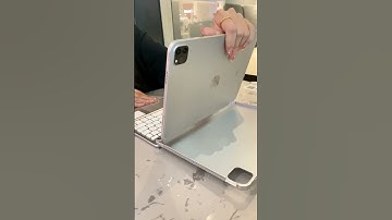 360 stylish iPad swivel case with keyboard, silver #ipad #ipadpro #ipadair #ifacemall #ipadcase