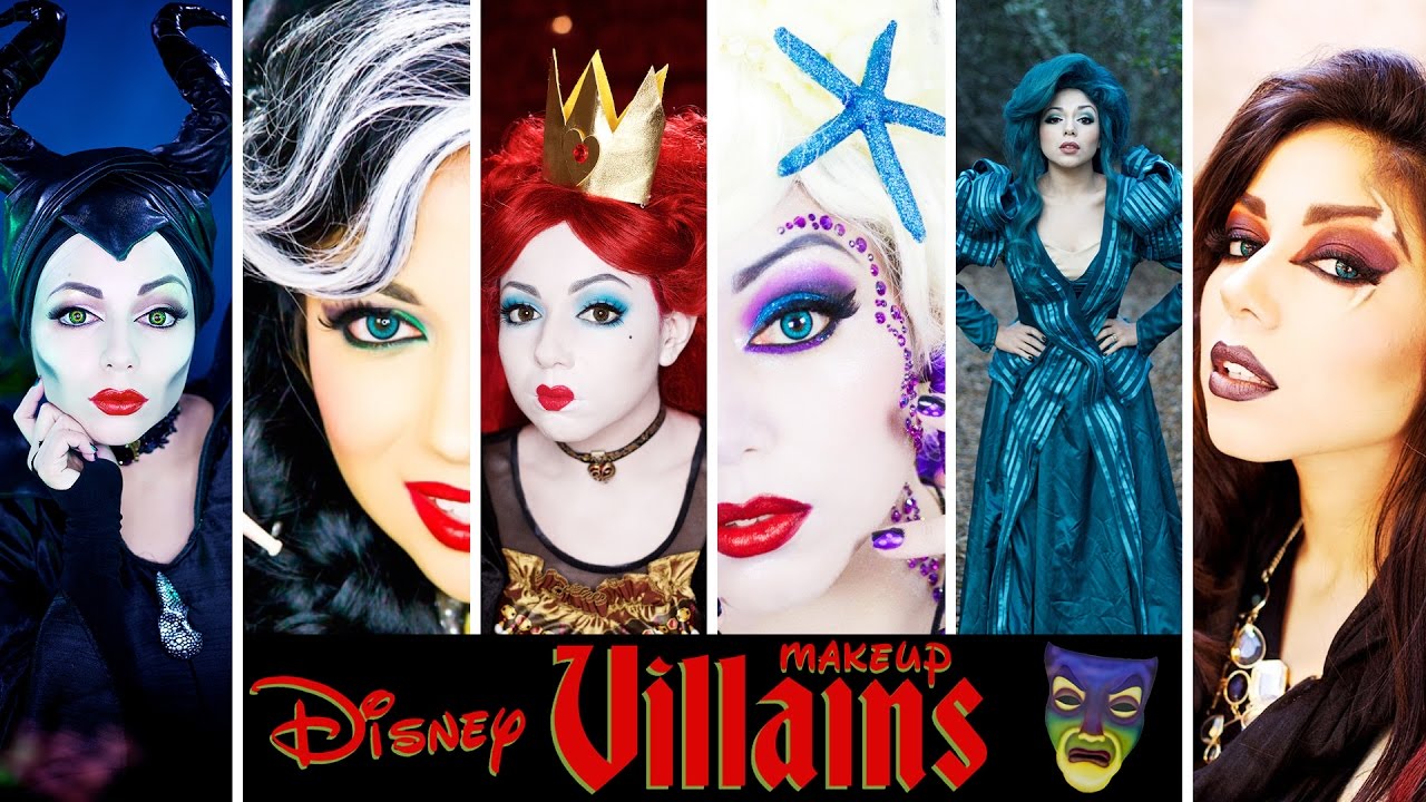 Ultimate DISNEY VILLAINS Makeup Compilation Charisma Star YouTube