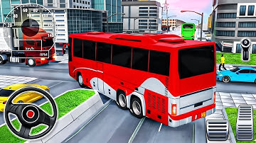 Offroad Bus Simulator 3D Game  - City Coach Bus Simulator Game 2025 - Andriod Gameplay