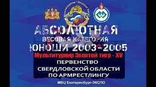 Первенство Свердловской области 2021 г. Екатеринбург. Абсолютная весовая категория 2003-2005 г.