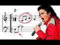 5 michael jackson patterns for piano chords