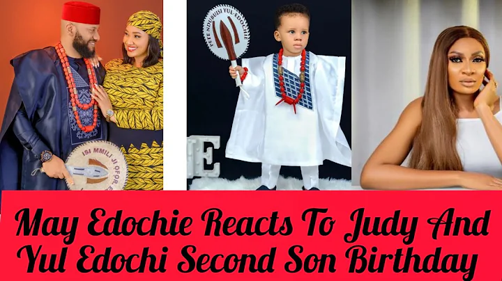 May Edochie React yo Judy Austin second son birthday.