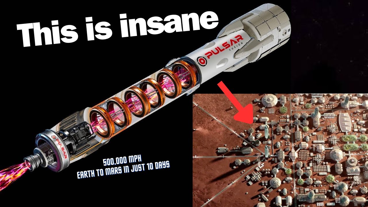 Rocket Netter 🚀 NUCLEAR POWER: The Space Race Heats Up! Pulsar Fusion Rocket is 100x ...