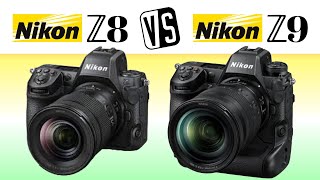 Nikon Z8 vs Nikon Z9 | Side by Side Comparison | Specs and Price | 2024