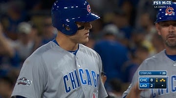 NLCS Gm4: Rizzo homers, drives in three in Game 4 win