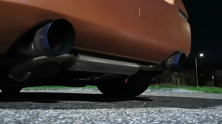 Nissan 350z invidia gemini + stock catalystic converters