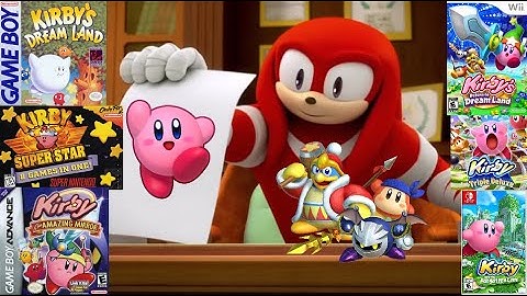 Knuckles Approves Kirby Games (Remake)