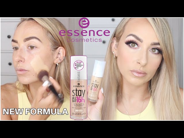 NEW!! Essence Stay All Day Super on Wear YouTube 16h - Test 12h oily Long-Lasting - skin Foundation