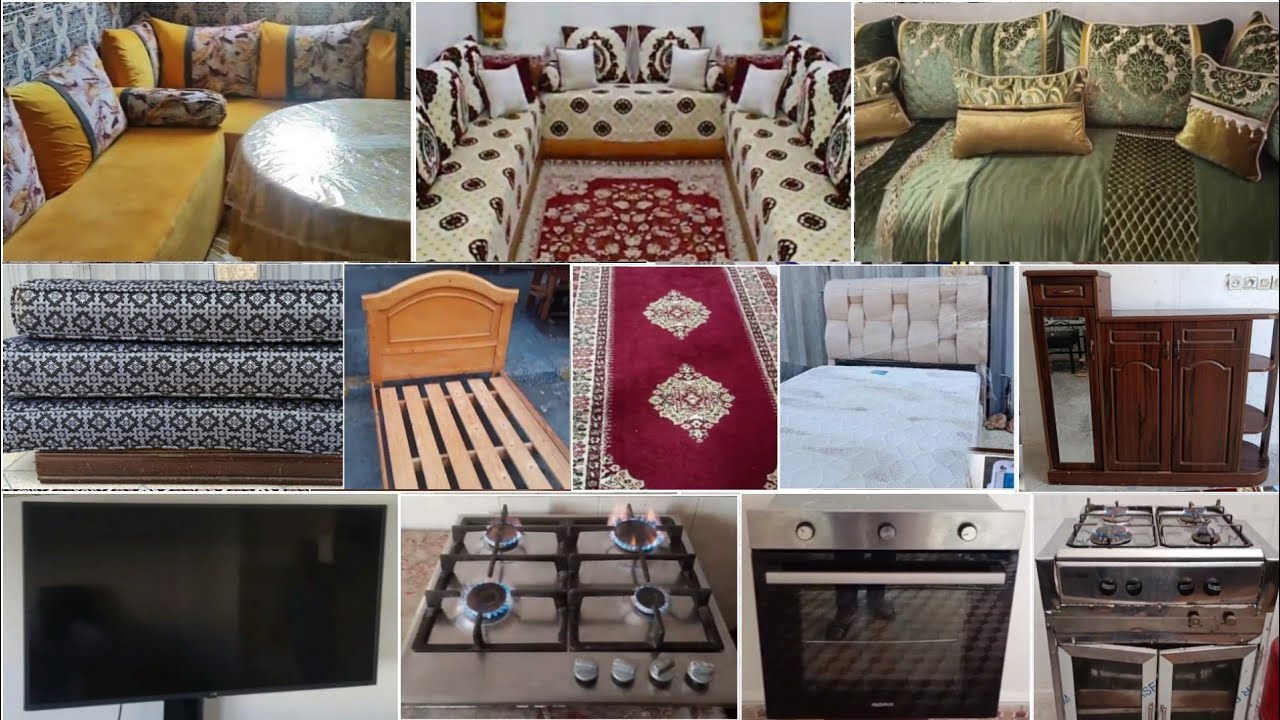 أثاث للبيع💥هميزات زوينين بأثمنة مناسبة💥بلاكارات💥تلفاز💥فرارن💥ناموسيات💥زرابي💥تلامط💥و مزيد من الهميزات💥