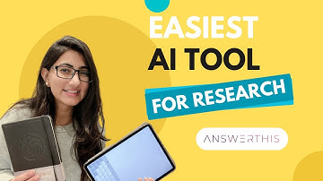 All your research with just one AI tool - answerthis.io