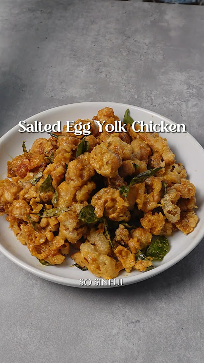 Ayam Kuning Telur Asin #makananasian #resepmudah