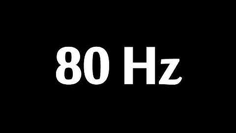 80 Hz Test Tone 10 Hours