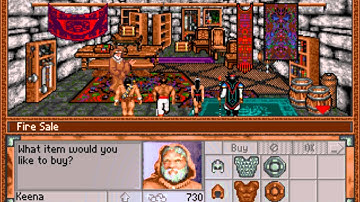 Warriors of Legend (MS-DOS) Intro und Gameplay