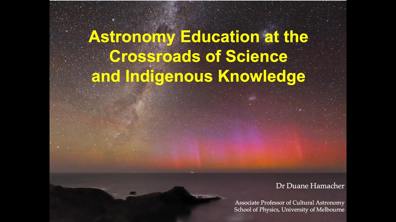 Duane Hamacher: IAU-Shaw Astronomy Education conference