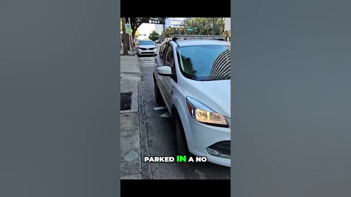 Parked in Fire Lane? Hypocrite Gets Ticket! #shorts