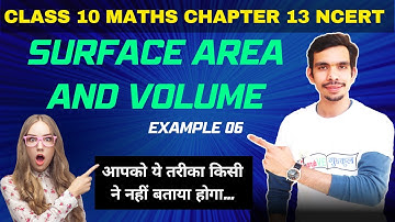 Surface Area and Volume | Example 6 | Class 10 Maths | NCERT Solutions | CBSE | ConceptGuru.in