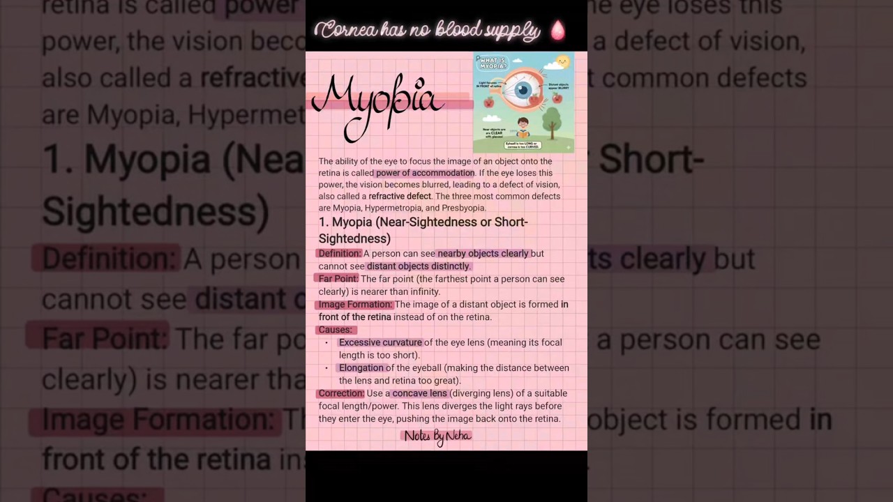 Myopia, Hypermetropia & Presbyopia — not excuses, just optics.