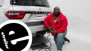 etrailer | Curt Echo Mobile Trailer Brake Controller Installation  2022 Nissan Armada