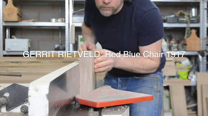 Making Rietveld - Red Blue Chair (1917)